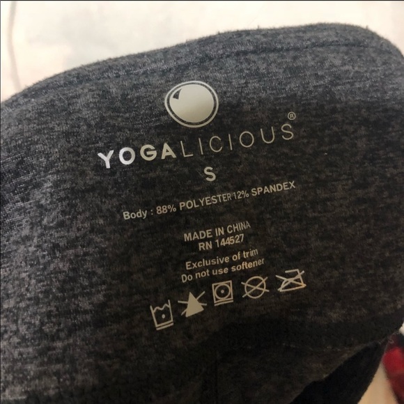 Yogalicious | Heather Charcoal Leggings - S - Picture 4 of 8